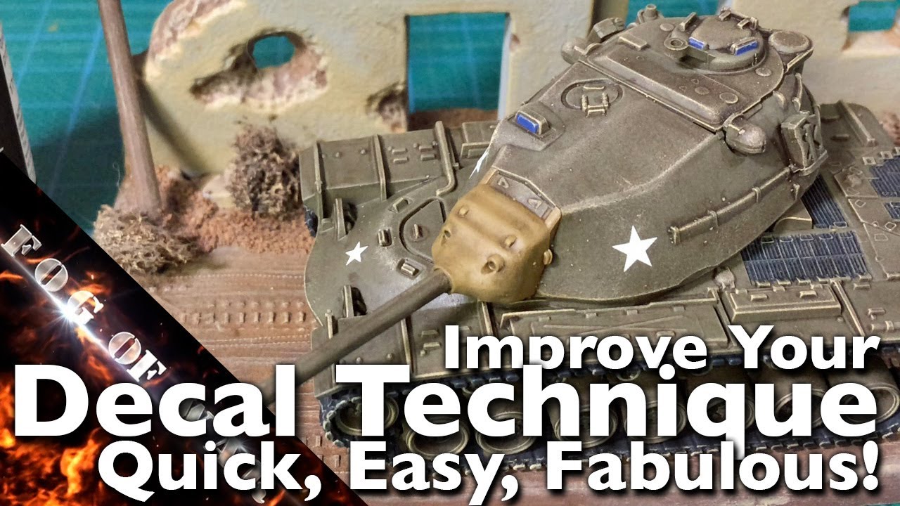 Hobby | Up Your Miniature Decal Game EASY! | 15mm Wargaming