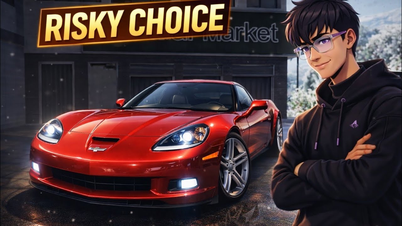 This Might Be a Risky Choice… | CarX Street Corvette C6 #5