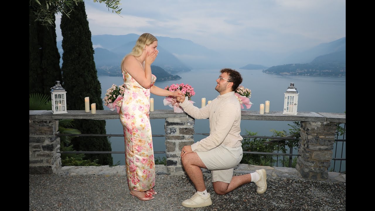 She Cried When He Knelt… Castello di Vezio Proposal | Lake Como Diary (Ep 4 Pt 1)