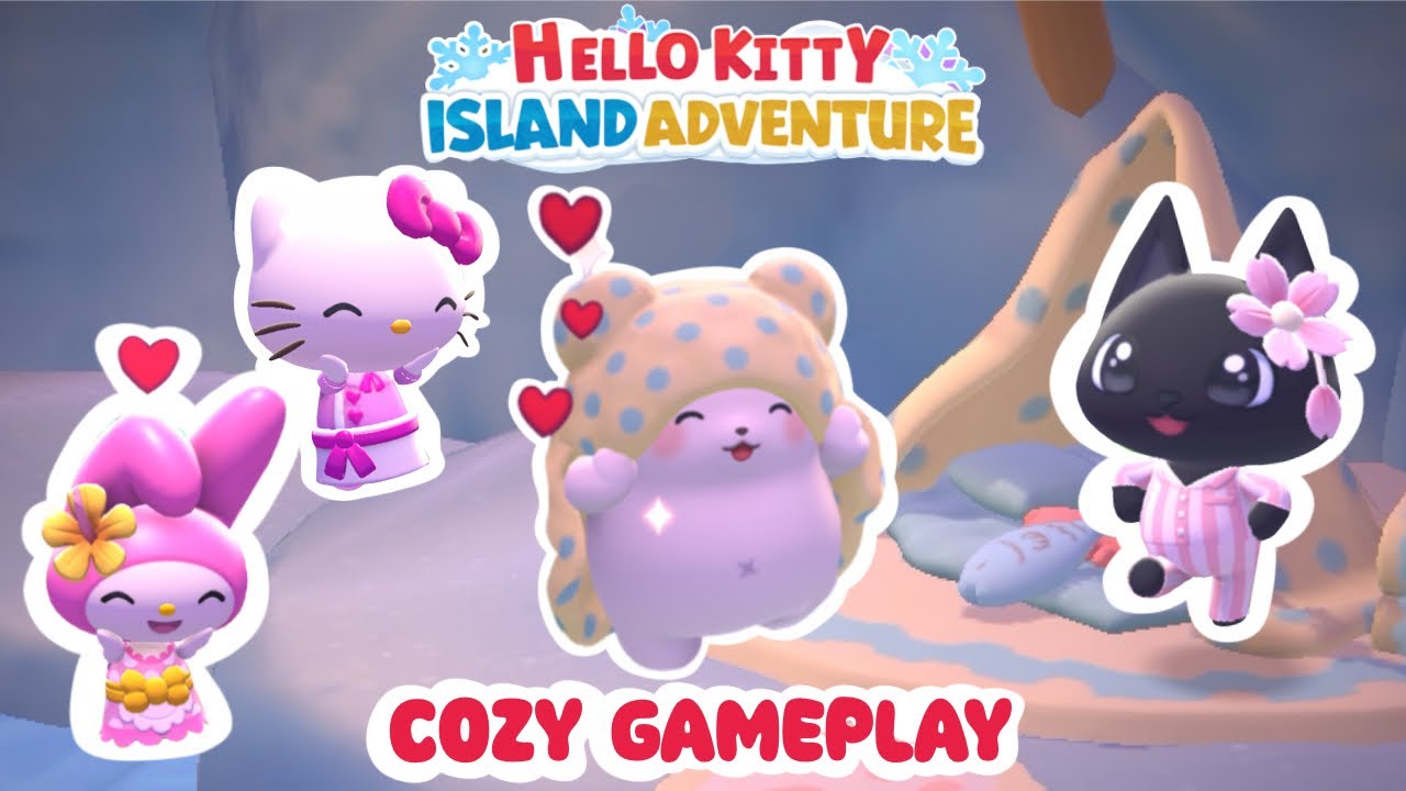 COZY GAMEPLAY ❄️🩷 Hello Kitty Island Adventure 🥶PART 155 + Moppu’s Cave, Ajimaru, Mashu