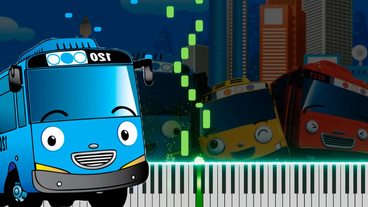 Tayo the Little Bus theme (Piano cover)