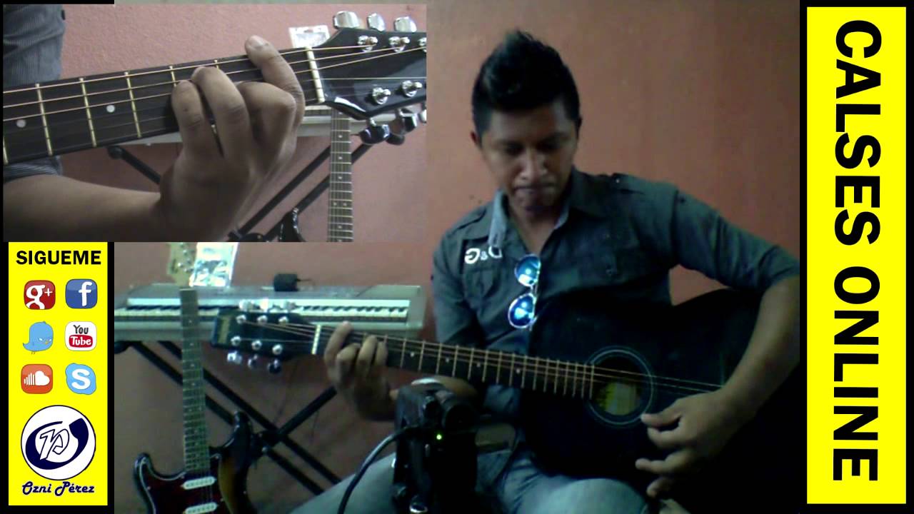 TUTORIAL GUITARRA / Ozni Pérez - Preciosa Sangre (sangre que me da la paz)