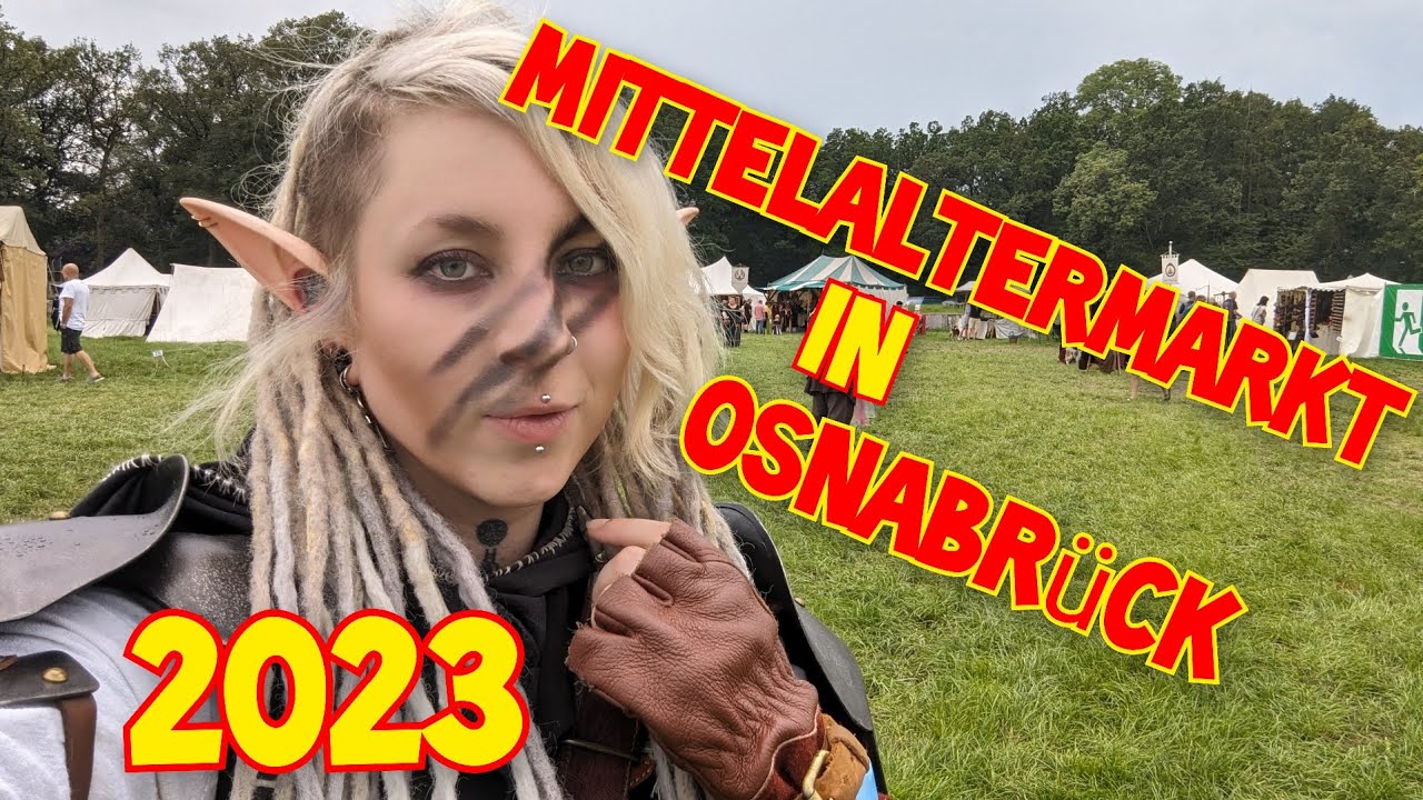 Mittelaltermarkt Osnabrücker Ringwall 2023 Vlog
