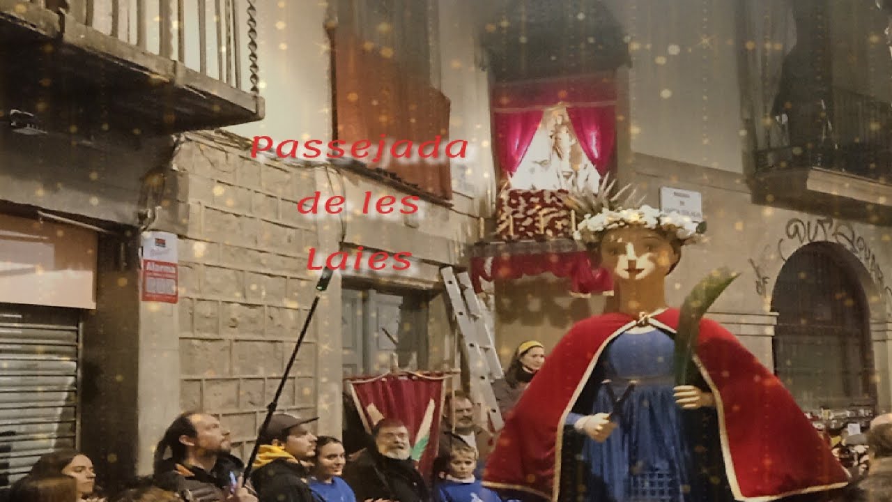 Passejada de les Laies  2023 (Festes de Santa Eulalia Barcelona)