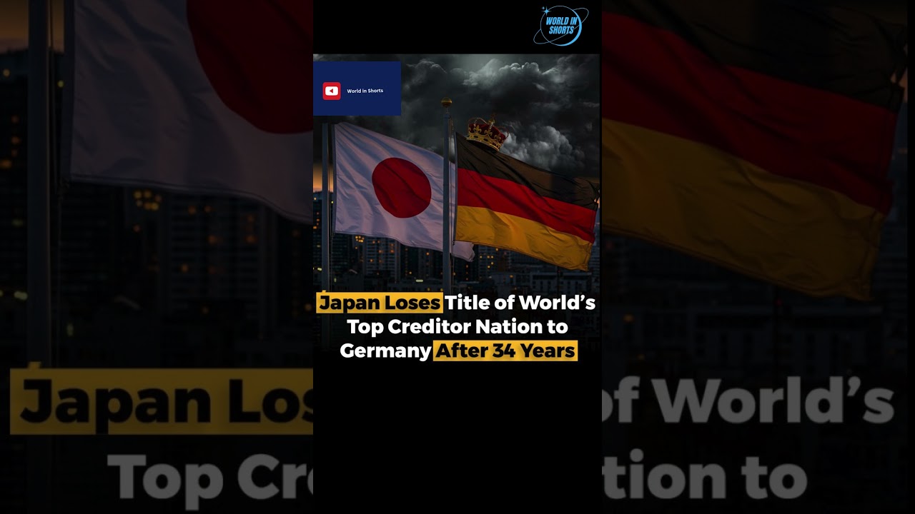 Japan is no longer the world&rsquo;s top creditor nation