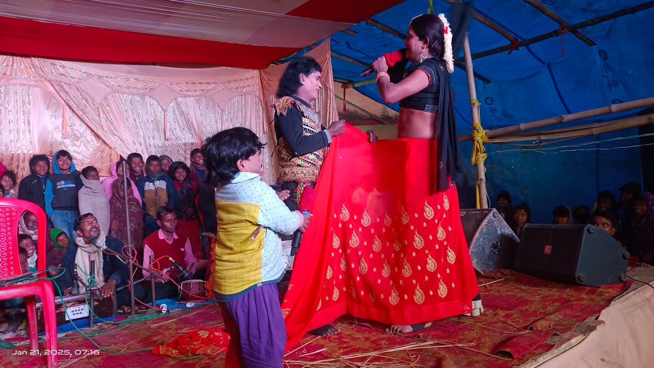 Aadarsh Milan Kosi Mela Allah Rudal Haran Sobhiya Nateen Maithili Naach Program कोसी मेला कोराही