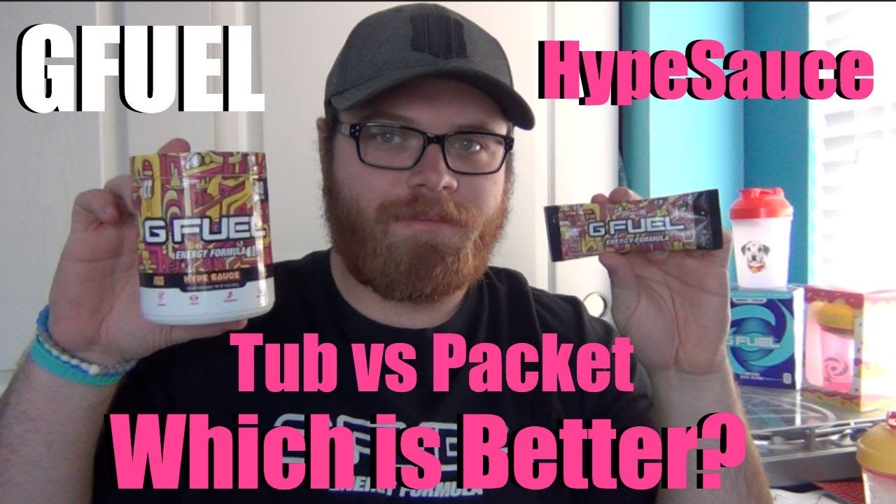 GFuel Tub vs Packet: HypeSauce (Which is Better?)