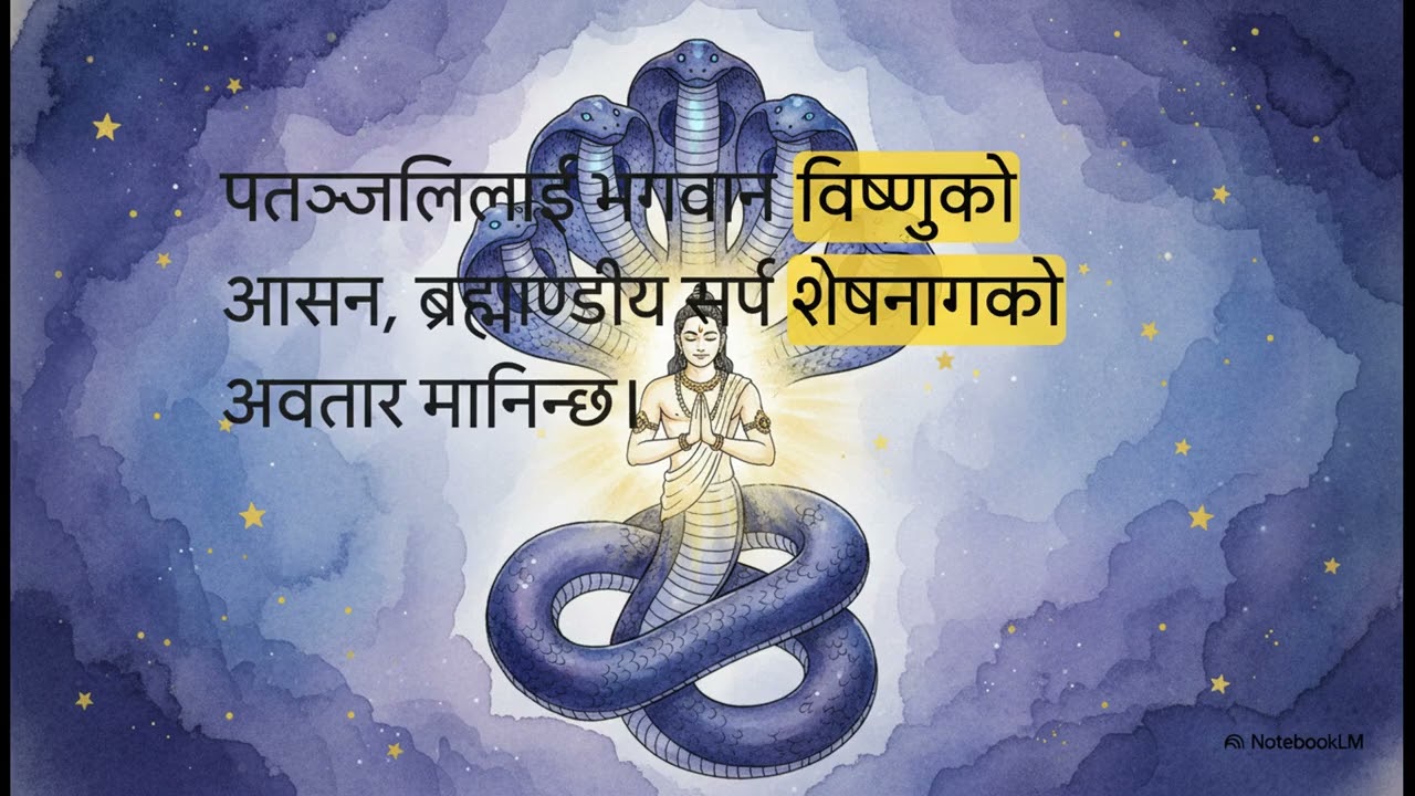 महर्षि पतञ्जलि: योगसूत्र र जीवन दर्शन