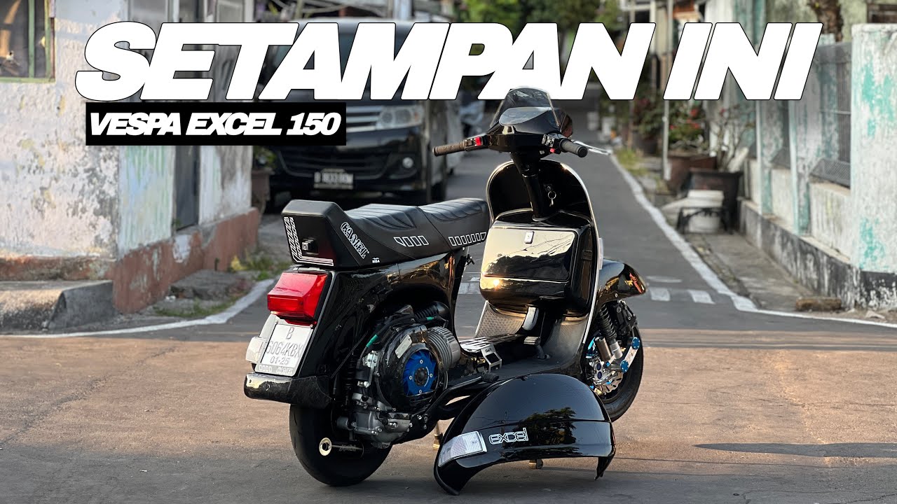RESTORASI VESPA EXCEL 150 PROPER || BADAS GARAGE