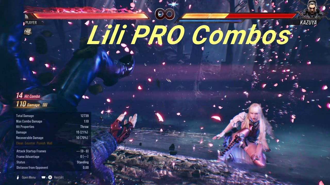 TEKKEN 8 - Insane Lili Combos ( 110 DMG !! ) - PRO TEKKEN PLAYER