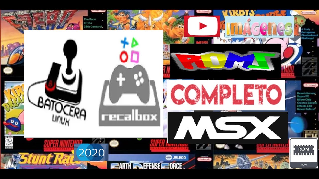 MSX 1, 2 y 2+ Roms Batocera-Recalbox con sus imágenes y Videos completos - MSX1 - MSX2 - MSX2+ ROMS!