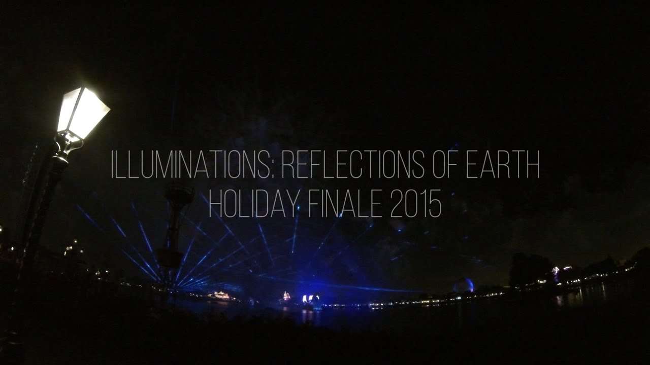 EPCOT Illuminations Reflections of Earth Let There Be Peace On Earth Holiday Tag Finale 2015