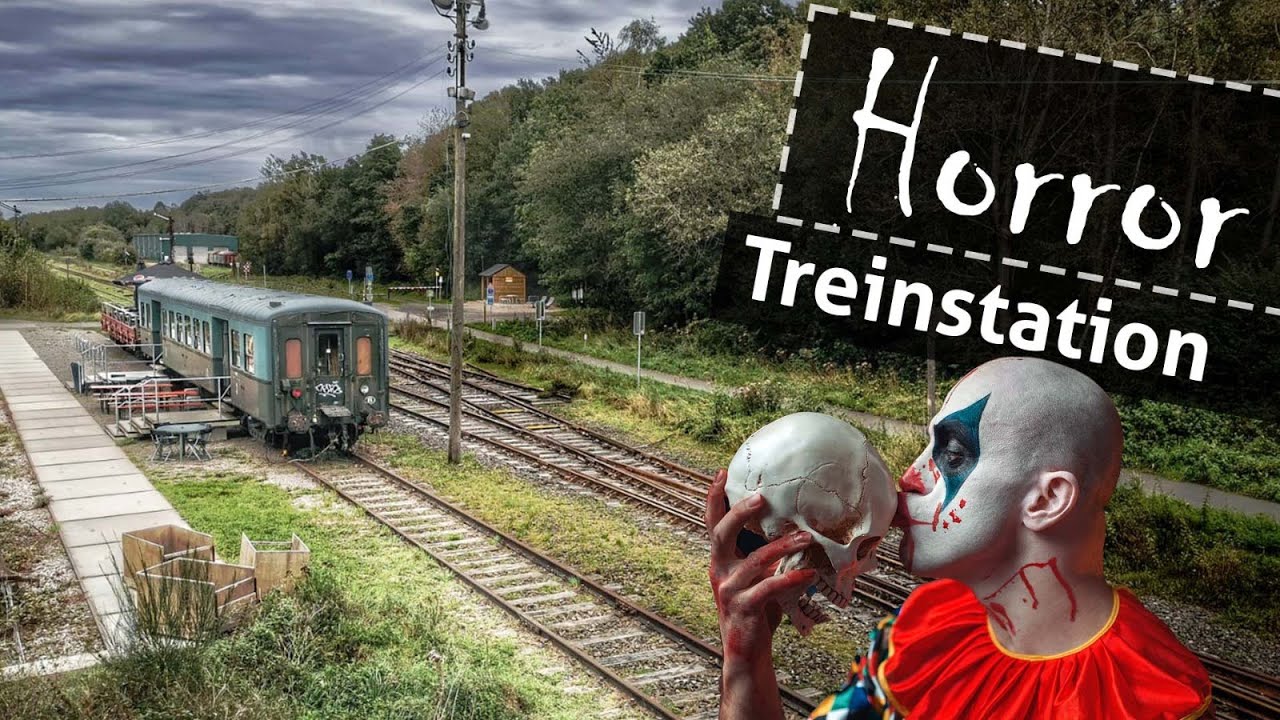 DEZE TREINEN RIJDEN NOOIT MEER! Verlaten HORROR STATION Raeren in Duits België! SPOOKHUIS Urbex #13