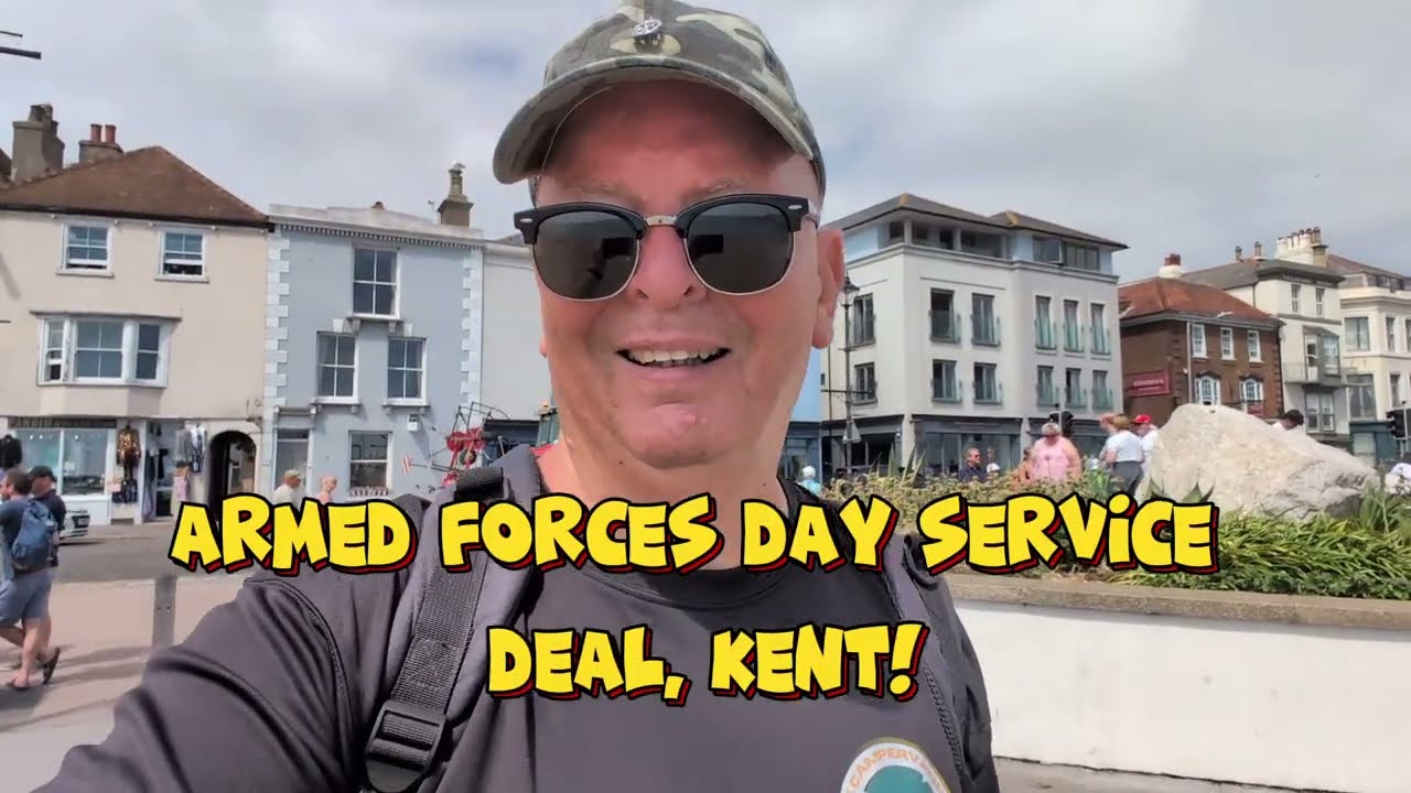 Armed Forces Day Service 🪖🇬🇧🎖️#armedforces #royalbritishlegion #dealtown