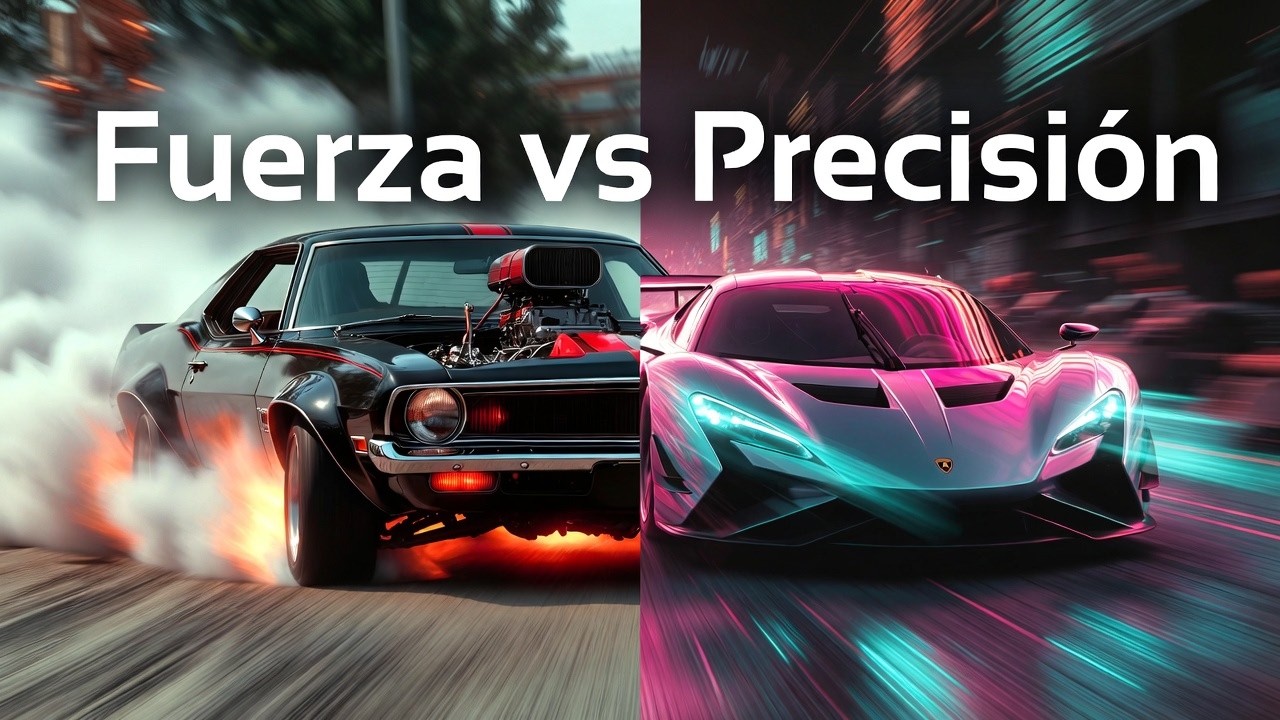 Muscle Cars vs. Superdeportivos: Fuerza Bruta o Precisión Letal