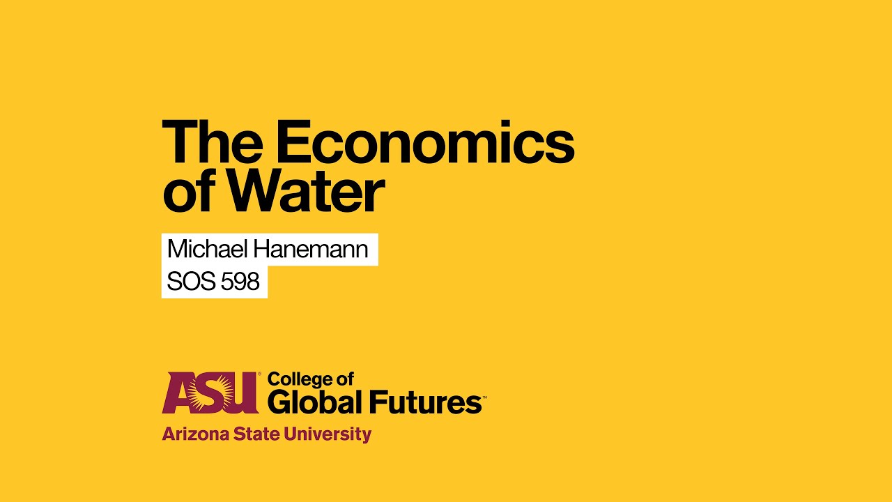 The Economics of Water