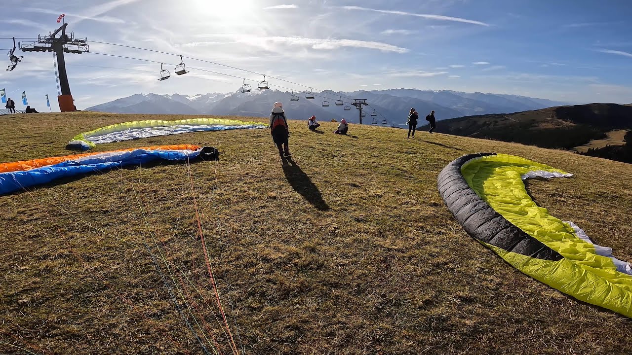 Zell am see - Schmittenhöhe, paragliding