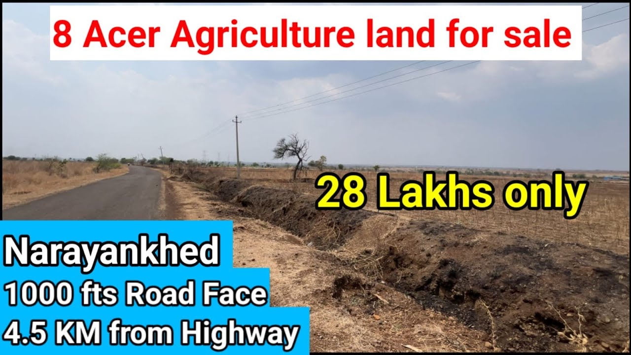 8 Acers Agriculture Land For Sale in Telangana Narayankhed Sangareddy Low price