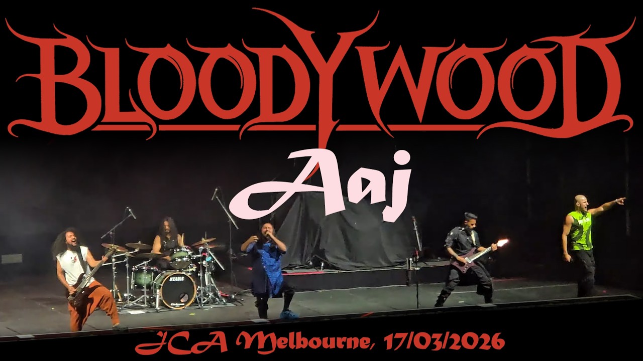 Bloodywood - Aaj - Live - JCA, Melbourne - 17/03/26