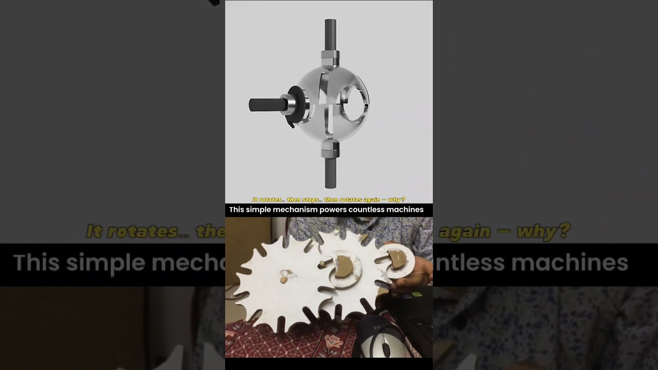 Geneva Mechanism &ndash; Engineering&rsquo;s Smart Motion Control System #engineering #mechanism #geneva