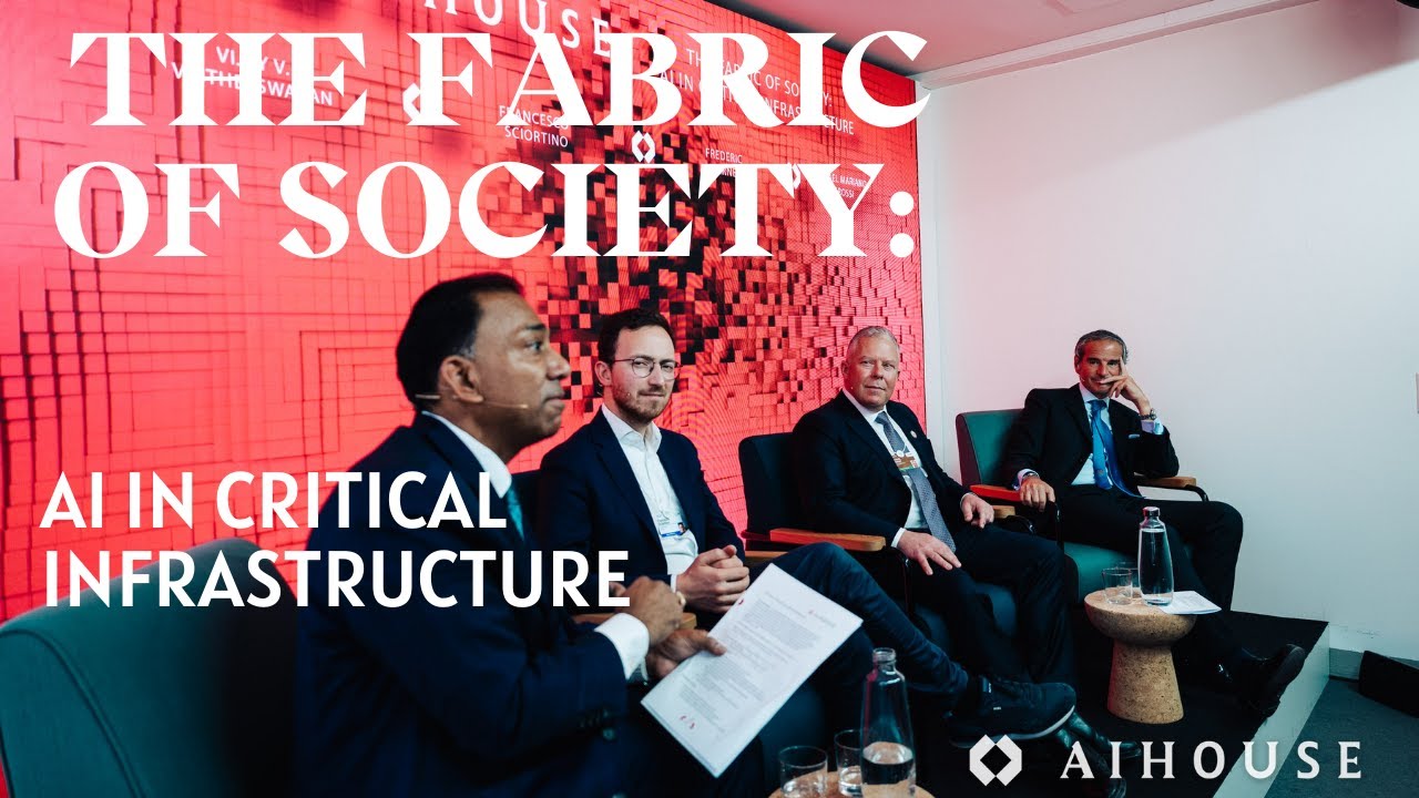 The Fabric of Society: AI in Critical Infrastructure | AI House Davos 2026