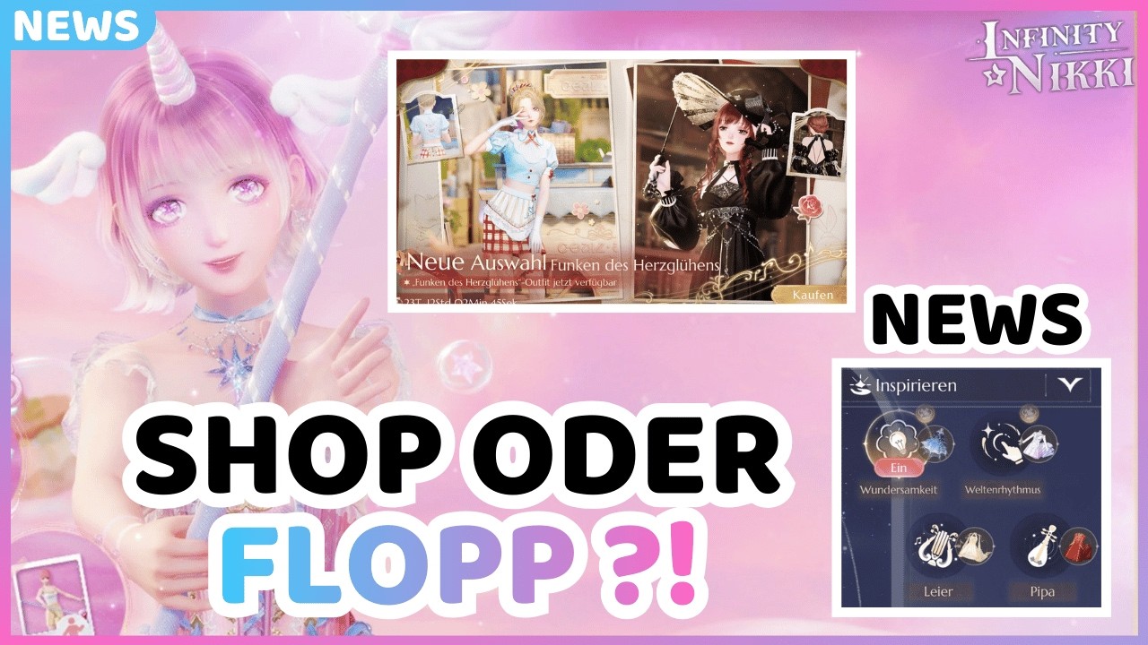 Nikki 2.3 - NEUE FUNKTIONEN & Shop Items 😱 | Infinity Nikki News