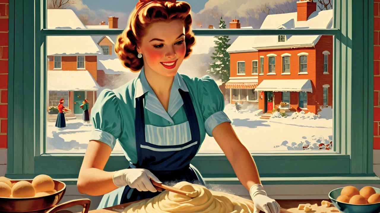 Vintage Music for Cooking in Winter | 1930s-1940s Nostalgic Swing & Jazz