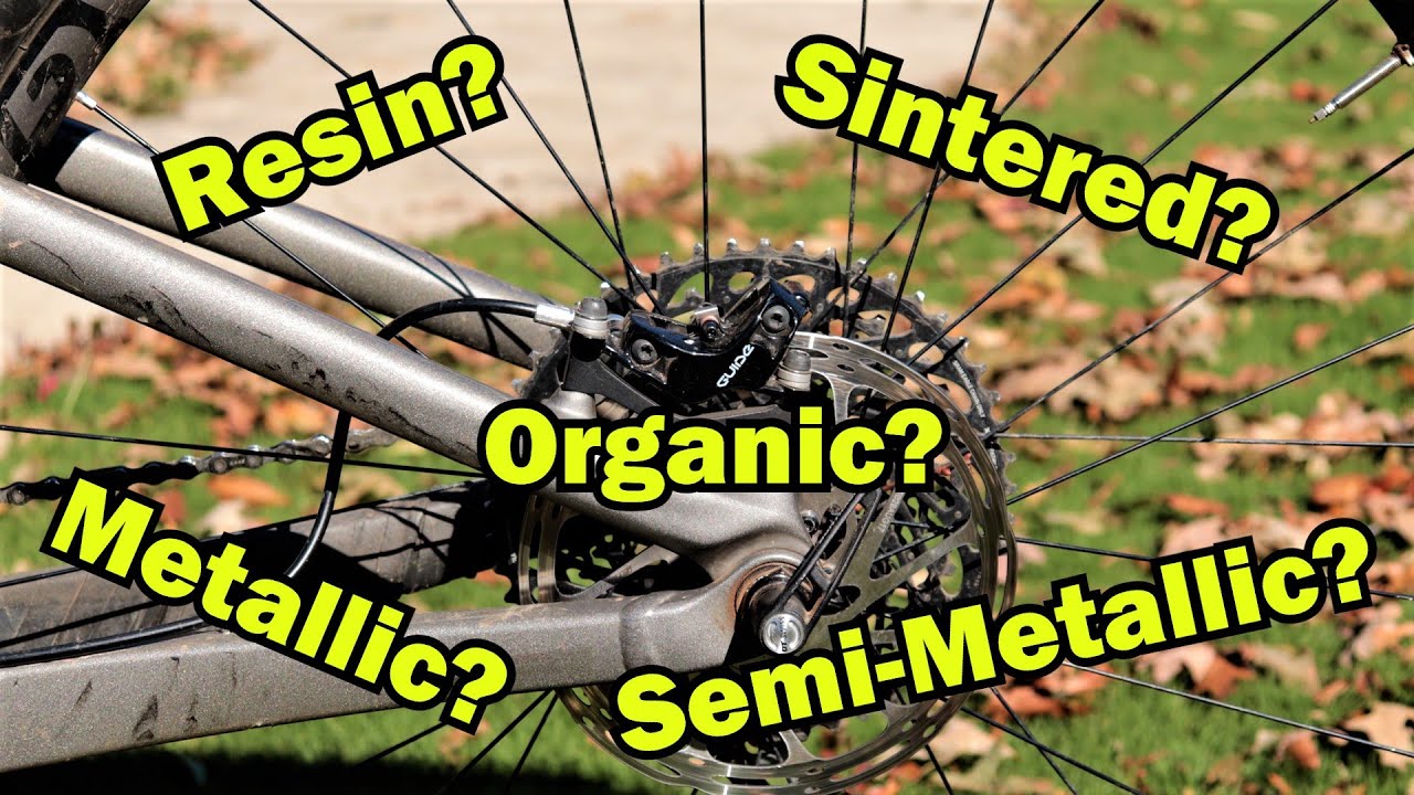 MTB Brake Pad Comparison. Resin or Metal Brake Pads. Trail Breaker