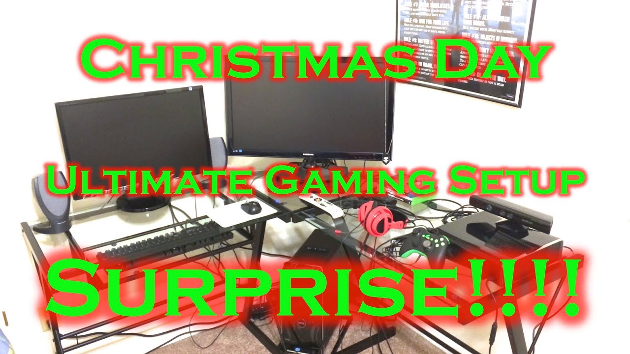 Christmas Day Ultimate Gaming Setup Surprise for My 12-year-old Son!!!