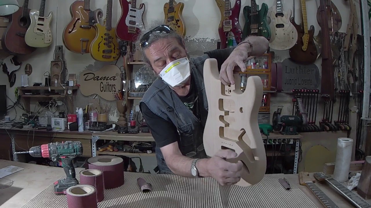 haciendo stratocaster 3ª parte