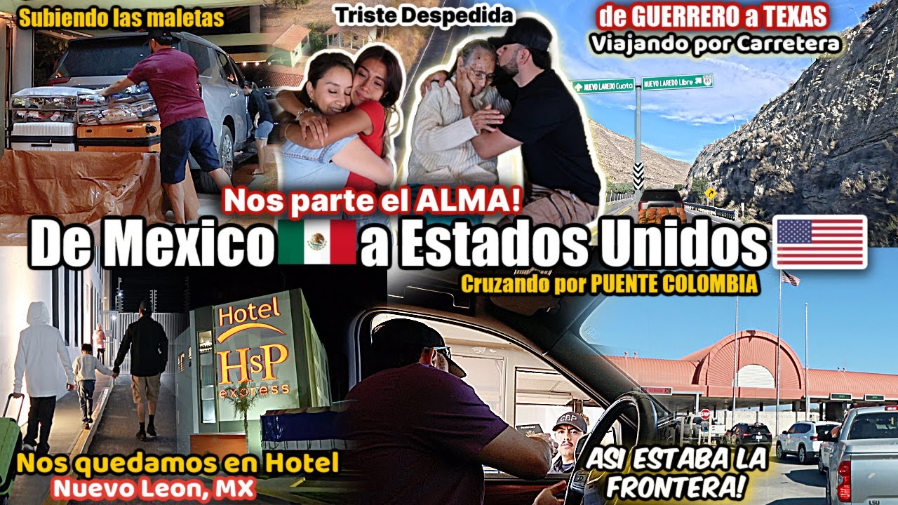 TRISTE DESPEDIDA😭| Nos VAMOS con EL CORAZON ROTO‼️Viajando por CARRETERA a USA🇺🇸 2026