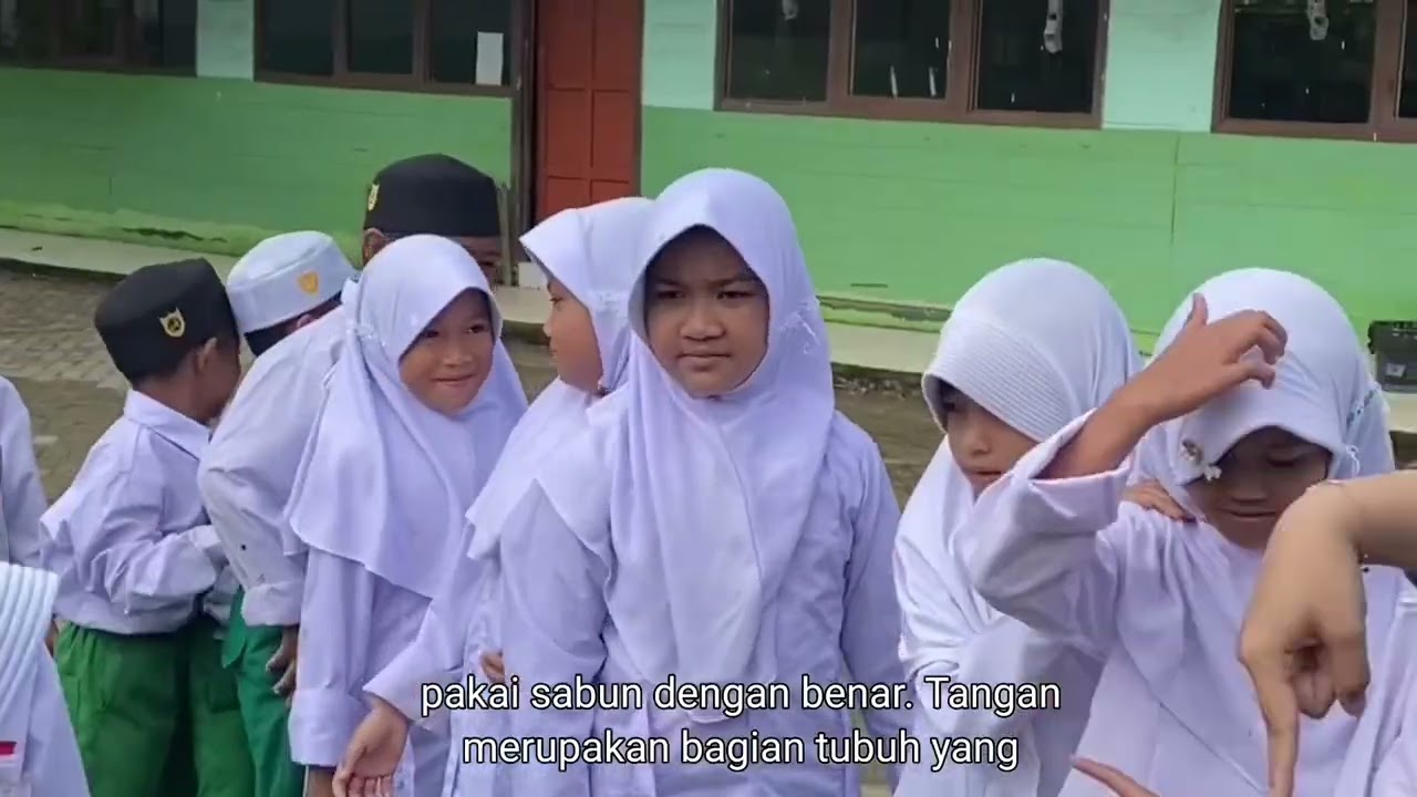 Sosialisasi Cuci Tangan Pakai Sabun 6 Langkah