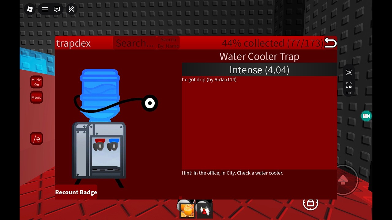 How to get Water cooler trap in find the traps + Explained