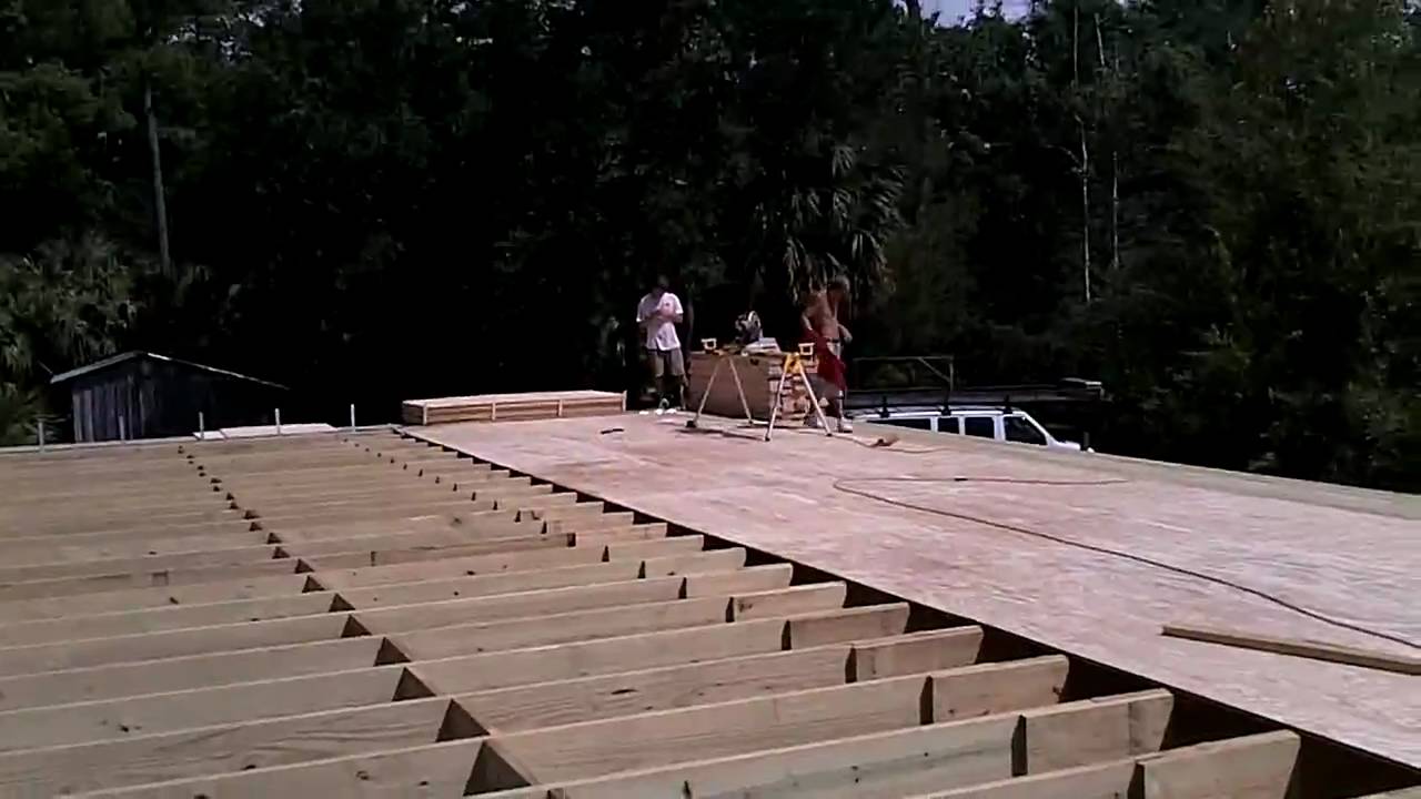 Beach house construction