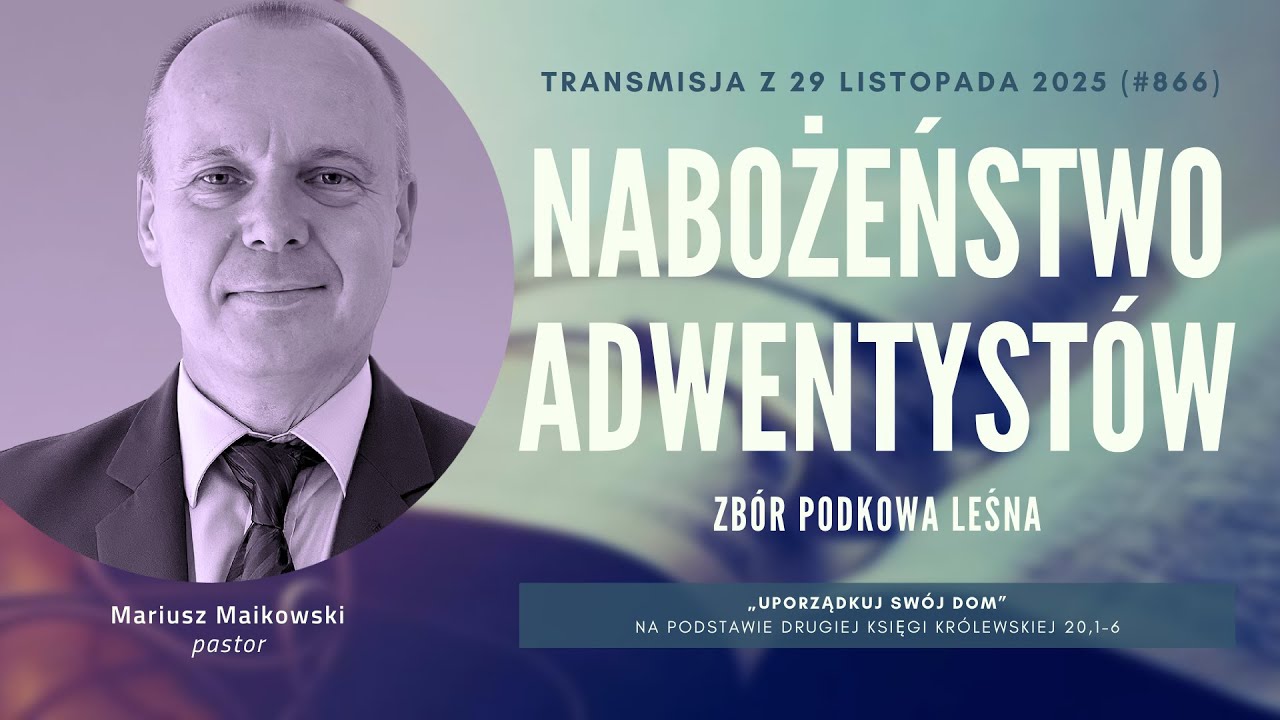 Nabożeństwo Adwentyst&oacute;w - Podkowa Leśna (251129-#866)
