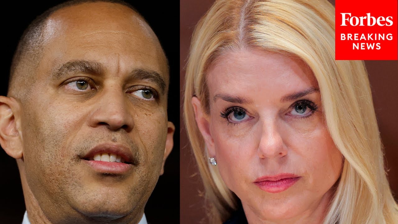 Jeffries Reacts To Clintons Contempt Vote, Says AG Bondi Should Be Held In 'Criminal Contempt'