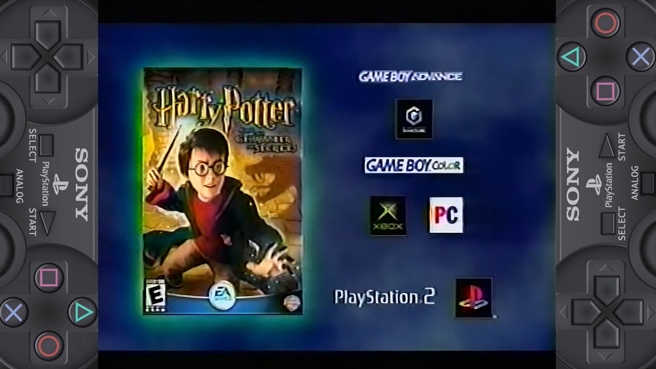Harry Potter and the Chamber of Secrets (Sony PlayStation 2\PSX\Xbox\GameCube\PC\Commercial) Full HD