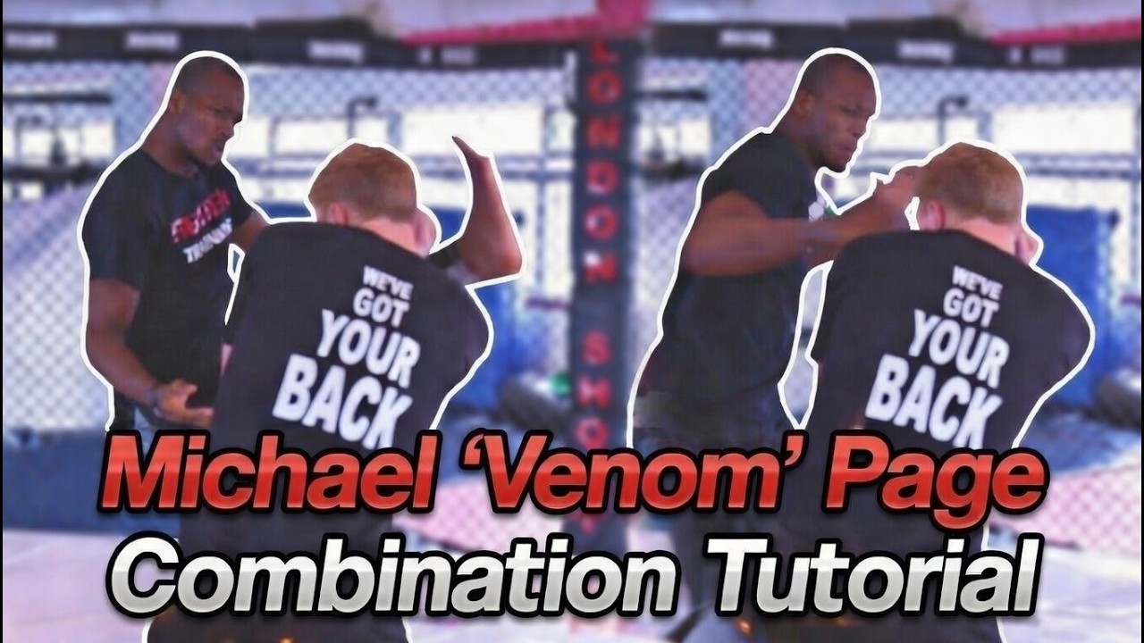 Michael 'Venom' Page MMA Combo Tutorial | GNT