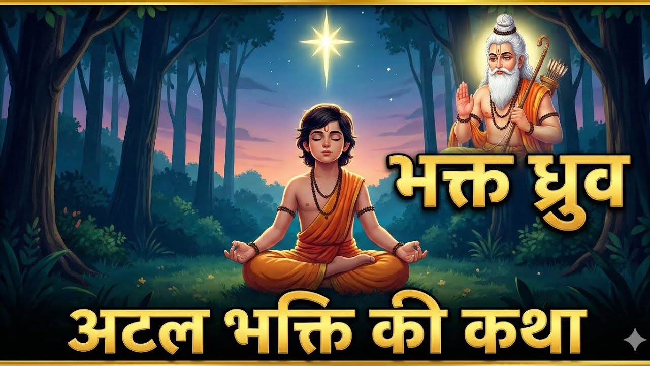 Little Krishna|Cute Krishna Stories|Bhakt Dhruv Ki Kahani|Dhruv Tara|Bhakti Path|Episode -24|