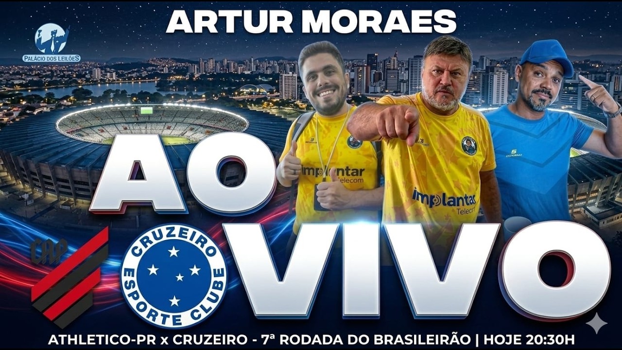 ATHLETICO PR X CRUZEIRO  | ao vivo CAMPEONATO BRASILEIRO
