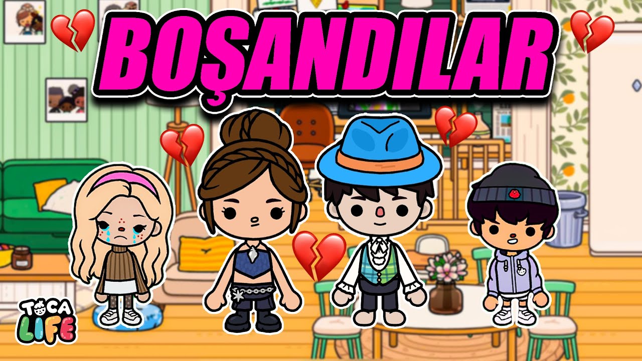 ANNEM İLE BABAM BOŞANDI 😱 | toca boca dizi Toca Life NazanNur #tocaboca
