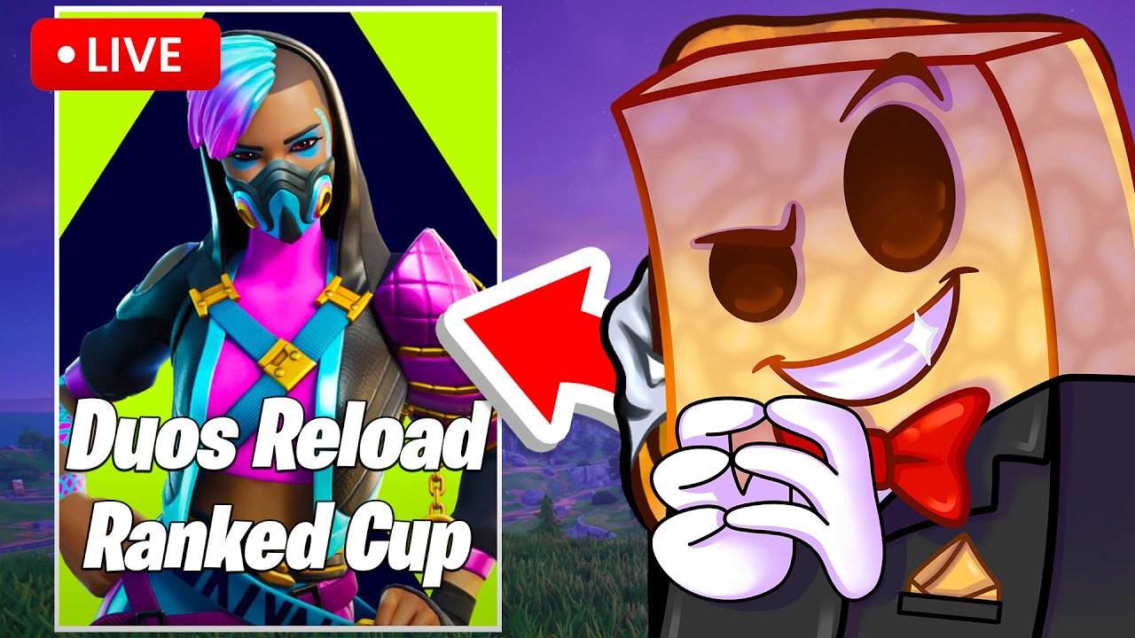 🔴LIVE - RELOAD RANKED CUP (Fortnite)
