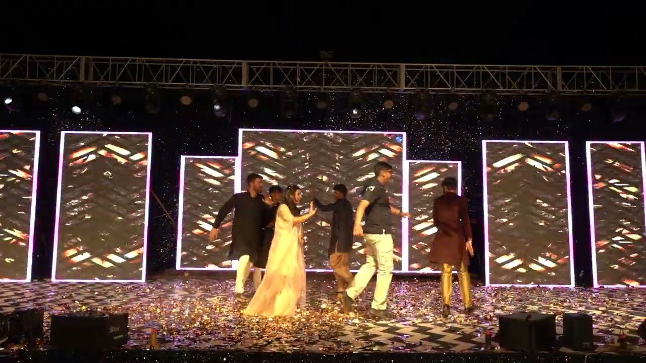 cousins dance in sangeet