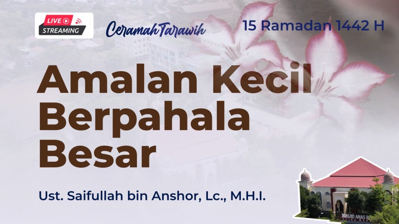 CERAMAH TARAWIH 