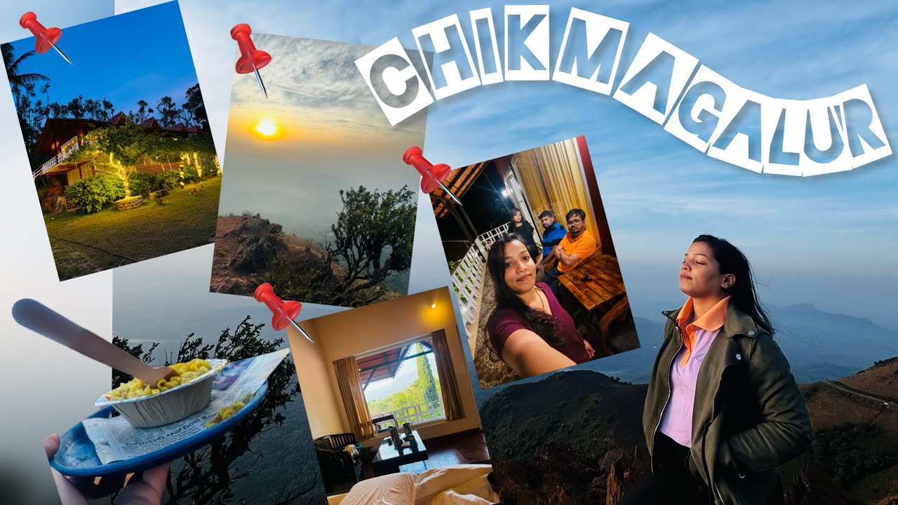 Chikmagalur Vlog Day-1 | Chikmagalur Tourist Places | Mandal Woods Stay | Mullayanagiri Peak
