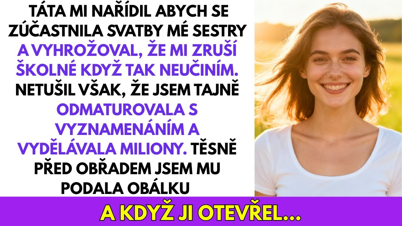 Táta Mě Donutil Zúčastnit Se Svatby Mé Zlaté Sestry A Vyhrožoval Zrušením Školného; Ale Pak Jsem...