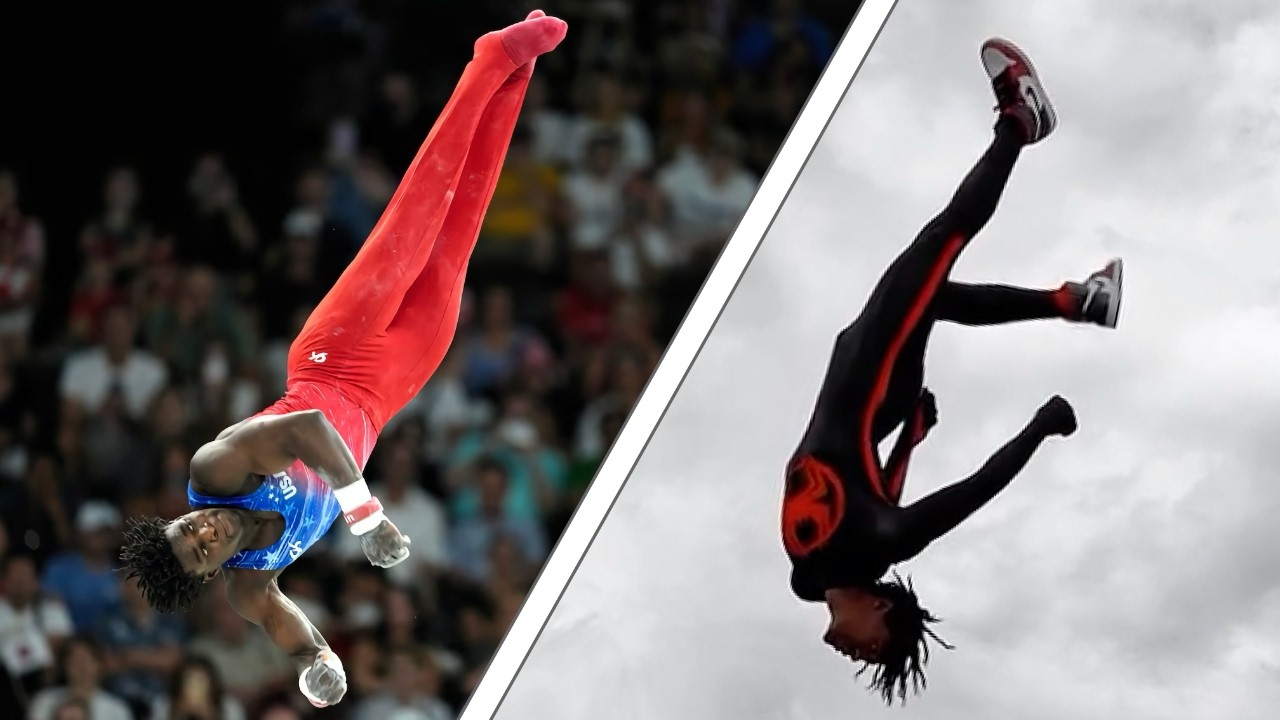 Parkour vs Gymnastics - HeroDW vs FrederickFlips Showdown!
