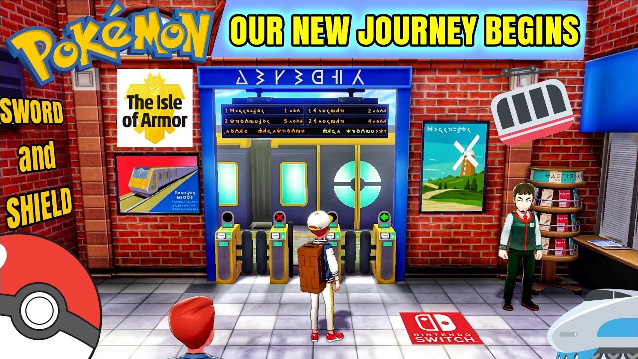 Pokemon Sword and Shield - Isle of Armor Gameplay - Getting Started - Nintendo Switch |Let's Play|