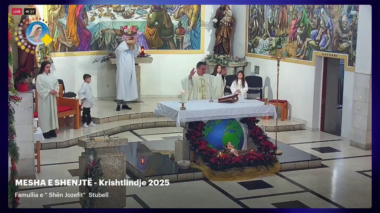 MESHA E SHENJTË - Krishtlindje 2025 - Famullia e “ Shën Jozefit”  Stubell