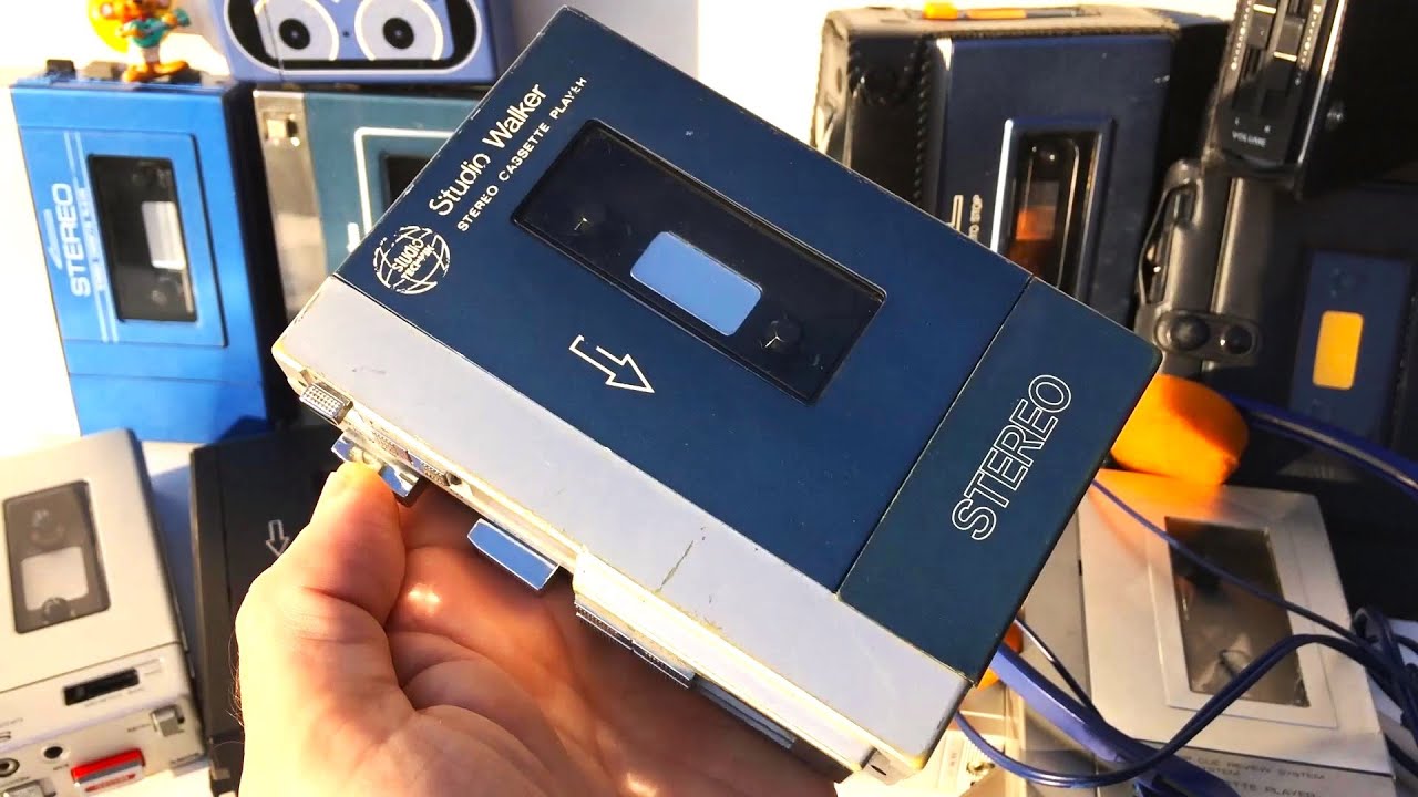 WALKMAN Clones Cassette Player CONIC, Lansay Snoby, Mechatron, PANAVOX WS-730, SANWA, Studio Walker